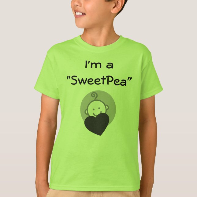 Mig förmiddag "en SweetPea" LIMEFRUKT Tee (Framsida)