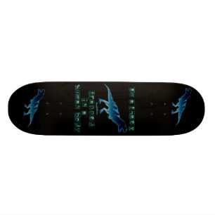 Mig förmiddag en T-Rex Mini Skateboard Bräda 18,7 Cm