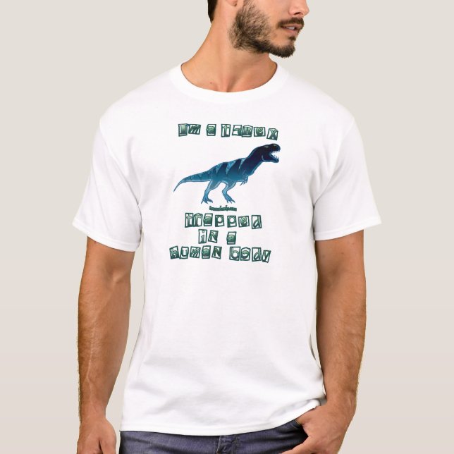 Mig förmiddag en T-Rex Tee (Framsida)