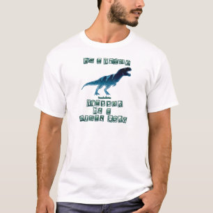 Mig förmiddag en T-Rex Tee Shirt