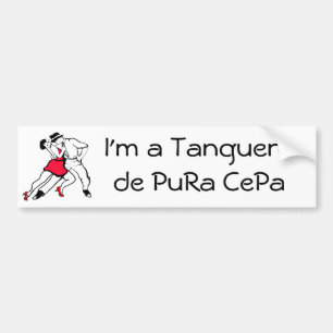 Mig förmiddag en Tanguero de Pura Cefa Bildekal