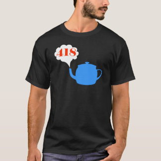 Mig förmiddag en tekanna t-shirt
