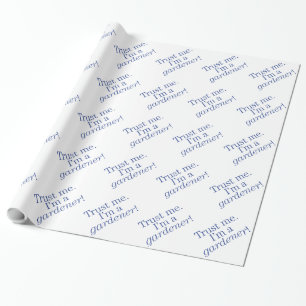Mig förmiddag en trädgårdsmästare presentpapper