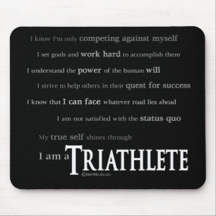 Mig förmiddag en Triathlete Musmatta