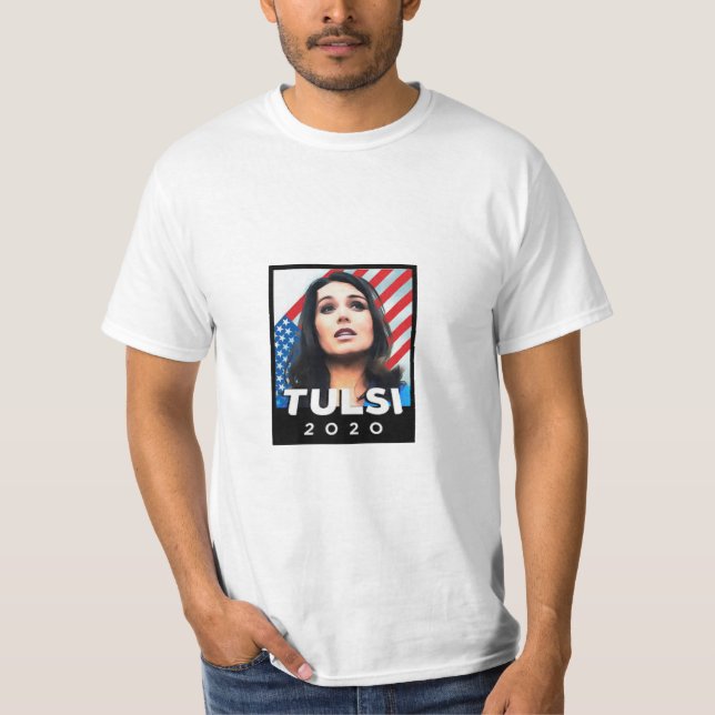 Mig förmiddag en Tulsi-crat T Shirt (Framsida)