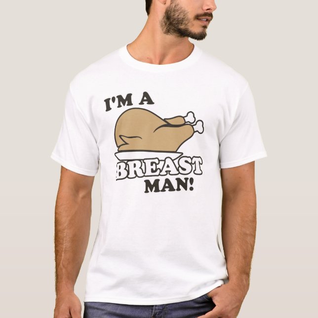 Mig förmiddag en Turkiet bröstman Tee (Framsida)