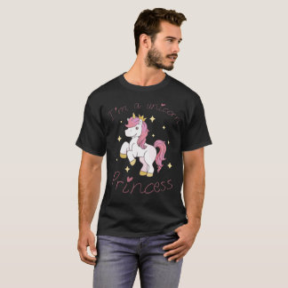 Mig förmiddag en UnicornPrincess Tee Shirt