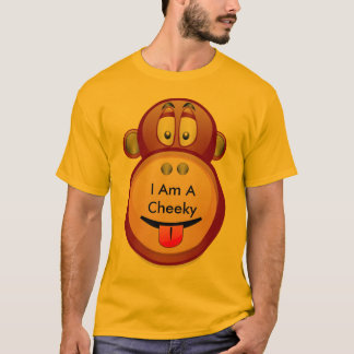 Mig förmiddag en uppnosig apa t-shirt