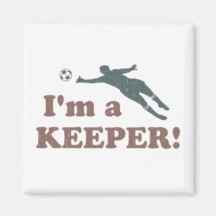 Mig förmiddag en vårdarefotbollGoalie Magnet