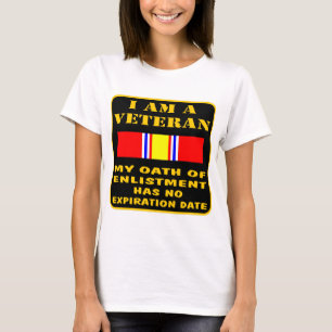 Mig förmiddag en veteran som min ed av inskrivnin t-shirt