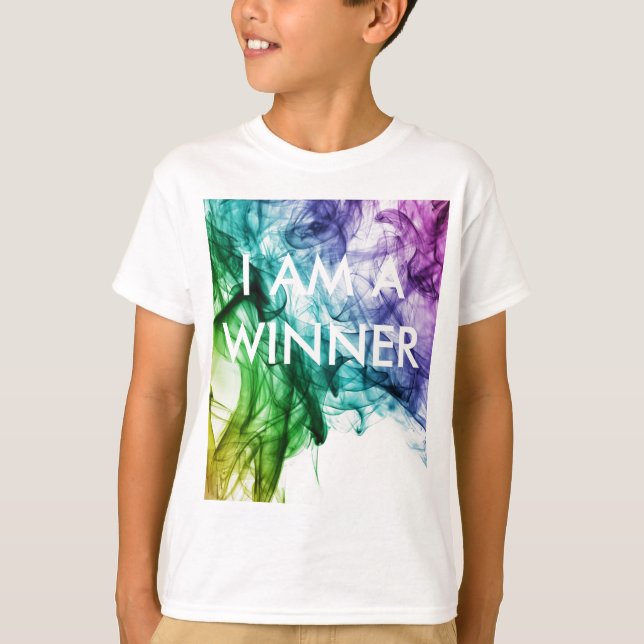 MIG FÖRMIDDAG EN VINNARE T-SHIRT (Framsida)