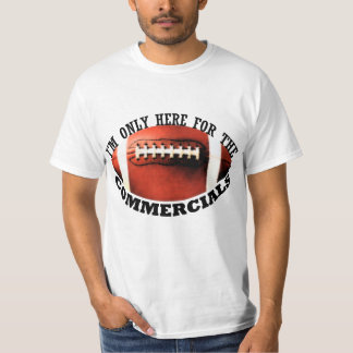 Mig förmiddag endast här för reklamfilmarna t shirt
