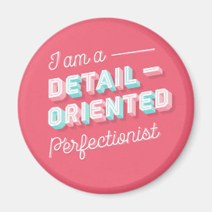 Mig förmiddag enOrienterad Perfectionistmagnet Magnet