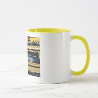 Mig förmiddag ett ångamotornöt! mugg