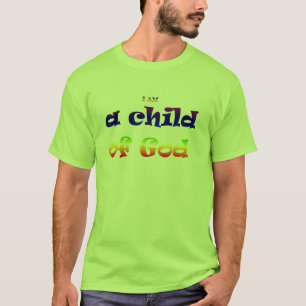 Mig förmiddag ett barn av guden t shirt