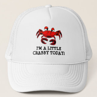 Mig förmiddag ett lite Crabby Todaybolllock Truckerkeps