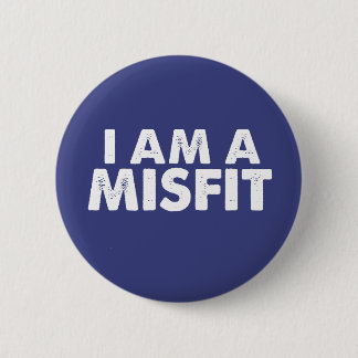 Mig förmiddag ett misslyckademblem knapp