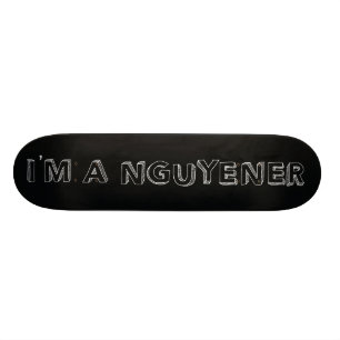 Mig förmiddag ett NGUYENER-skridskodäck Skateboard Bräda 20,5 Cm
