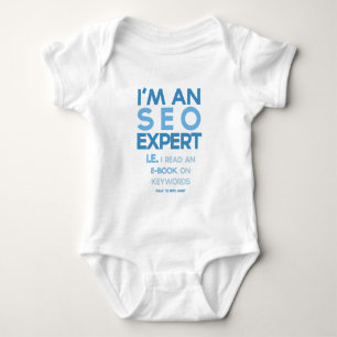 "Mig förmiddag ett sakkunnigt" roligt för SEO T-shirt