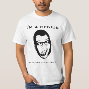 Mig förmiddag ett snille - min mor hade mig att tee shirt