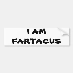 Mig förmiddag Fartacus Bildekal