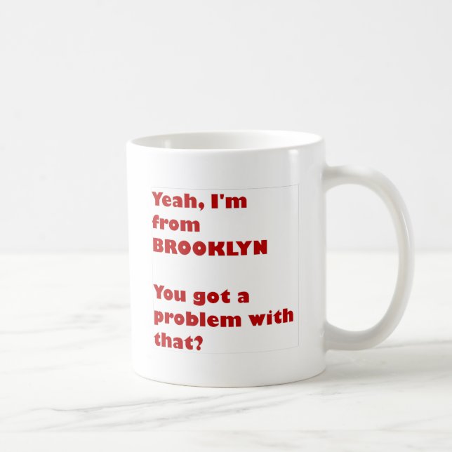 Mig förmiddag från Brooklyn Kaffemugg (Höger)