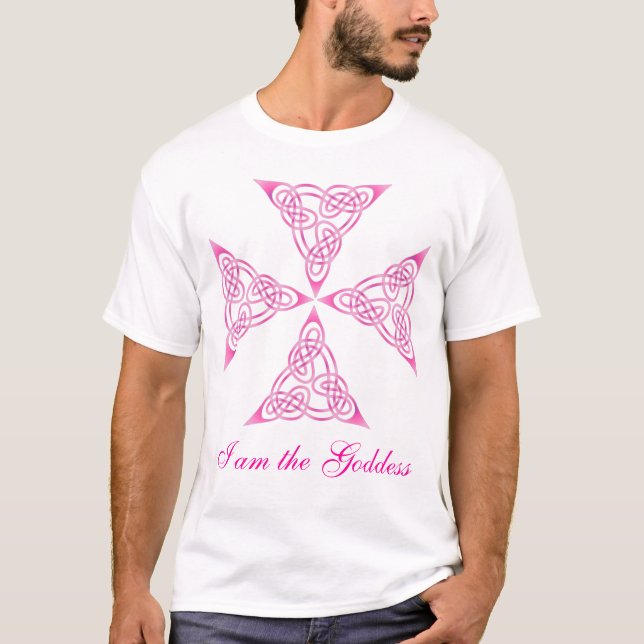Mig förmiddag gudinnan t-shirt (Framsida)