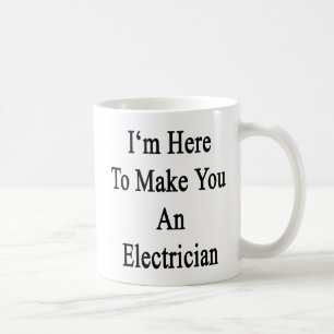 Mig förmiddag här som gör dig en elektriker kaffemugg