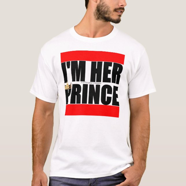 Mig förmiddag henne Prince Tee Shirt (Framsida)
