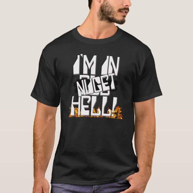 Mig förmiddag i NuGet helvete! Tröja (Framsida)