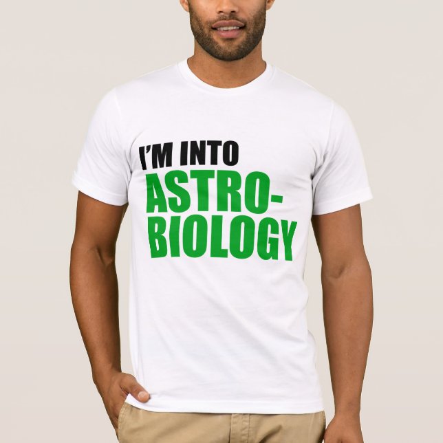 Mig förmiddag in i Astrobiology T Shirt (Framsida)
