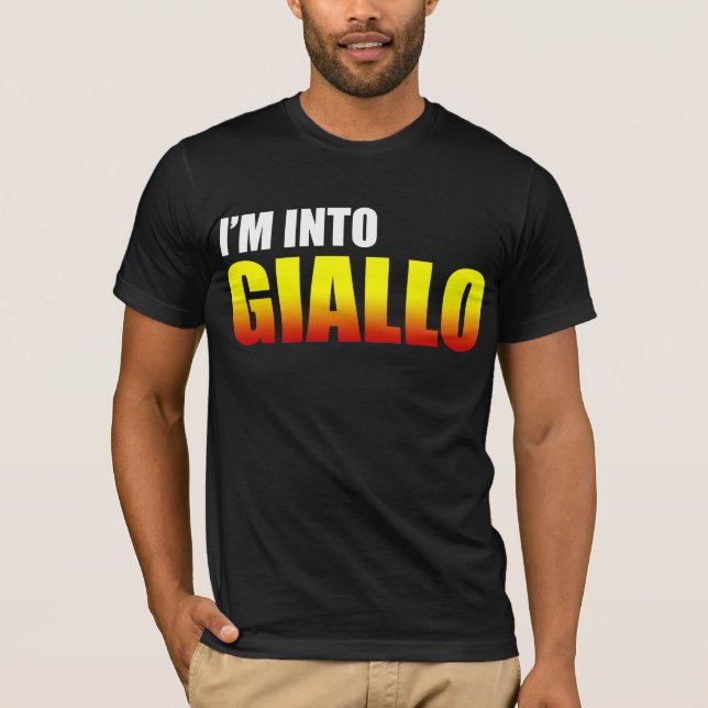 Mig förmiddag in i Giallo T Shirt (Framsida)