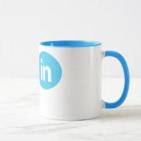 "Mig förmiddag#in" - Twitter & LinkedIn mugg