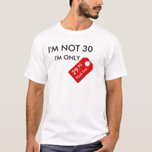 mig förmiddag INTE 30 POSITIV SKATT för Tee