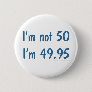 Mig förmiddag inte 50, I-förmiddag 49,95 Knapp