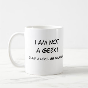 Mig förmiddag inte en geek! kaffemugg