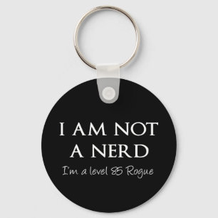 Mig förmiddag inte en nerd, I-förmiddag en jämn Nyckelring