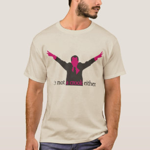 mig förmiddag inte en skurk antingen - magenta t shirt