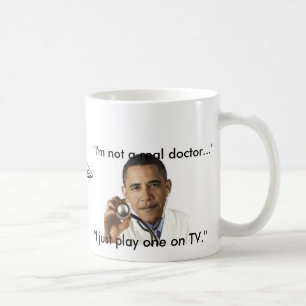 "Mig förmiddag inte en verklig doktor ", Kaffemugg