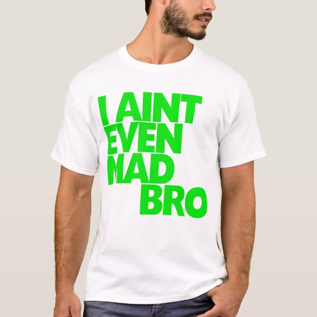 Mig förmiddag inte ens tokiga Bro Tee (Framsida)