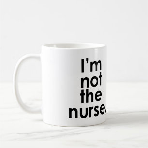 Mig förmiddag inte sjuksköterskaradiologihumorn kaffemugg