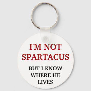 Mig förmiddag inte Spartacus Nyckelring