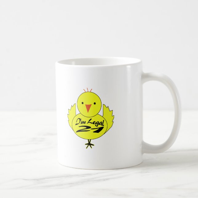 Mig förmiddag lagliga 21 kaffemugg (Höger)