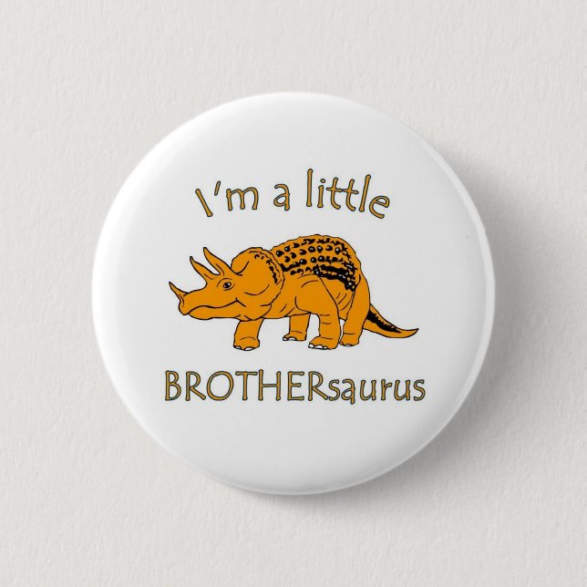 Mig förmiddag lite en brothersaurus knapp (Framsida)