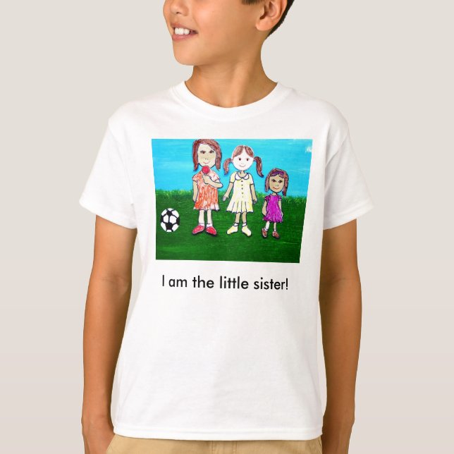 Mig förmiddag lite systern! t-shirt (Framsida)
