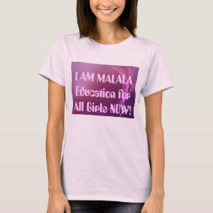 Mig förmiddag Malala Tee Shirt