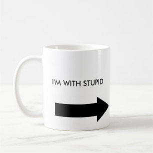Mig förmiddag MED DEN DUMMA MUGGEN Kaffemugg