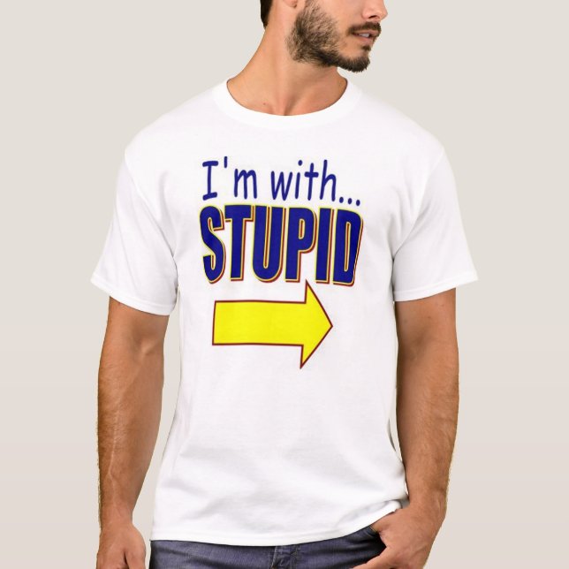 Mig förmiddag med den dumma T-tröja T-shirt (Framsida)