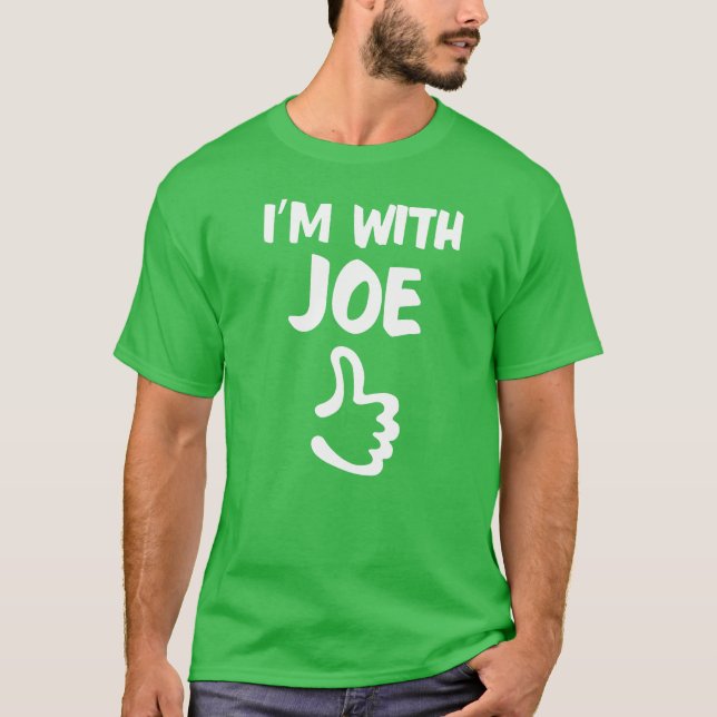 Mig förmiddag med den Joe skjortan - Shamrockgrönt T-shirt (Framsida)