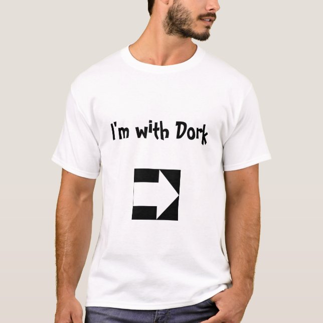 Mig förmiddag med (den lämnade) dorken, t shirt (Framsida)